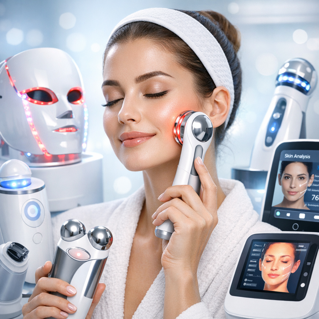 العناية بالبشرة والجمال في عالم التكنولوجيا الذكية