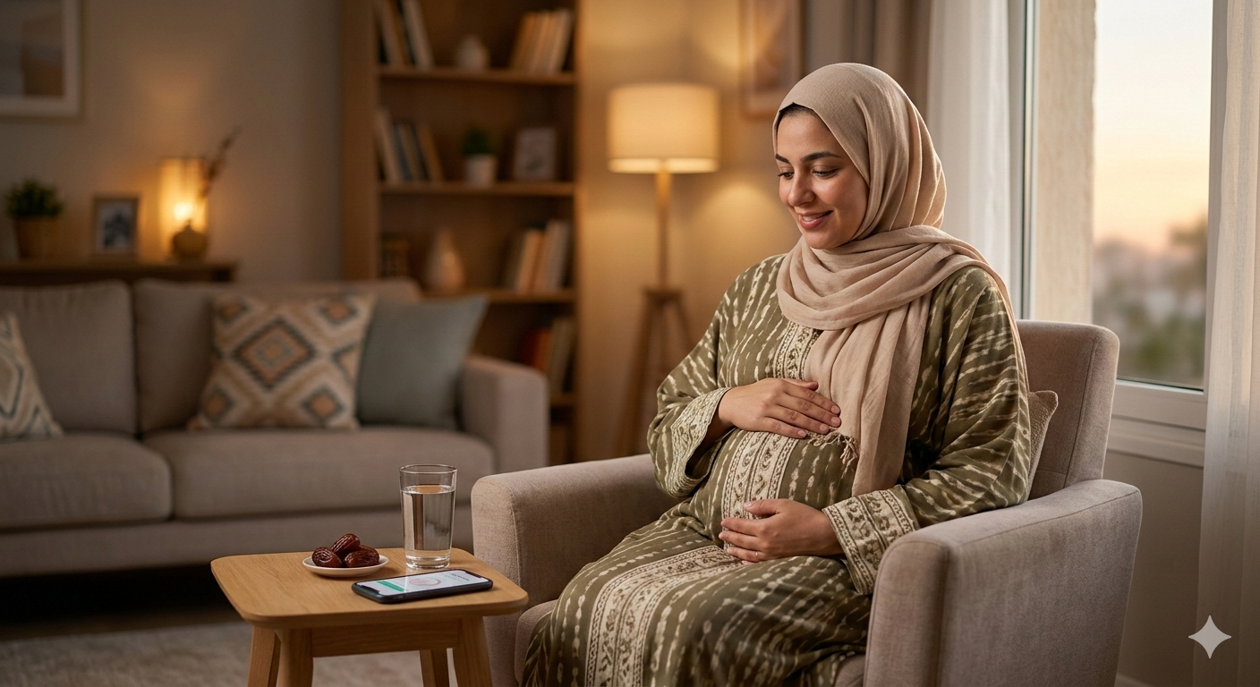 صحة المرأة الحامل في رمضان